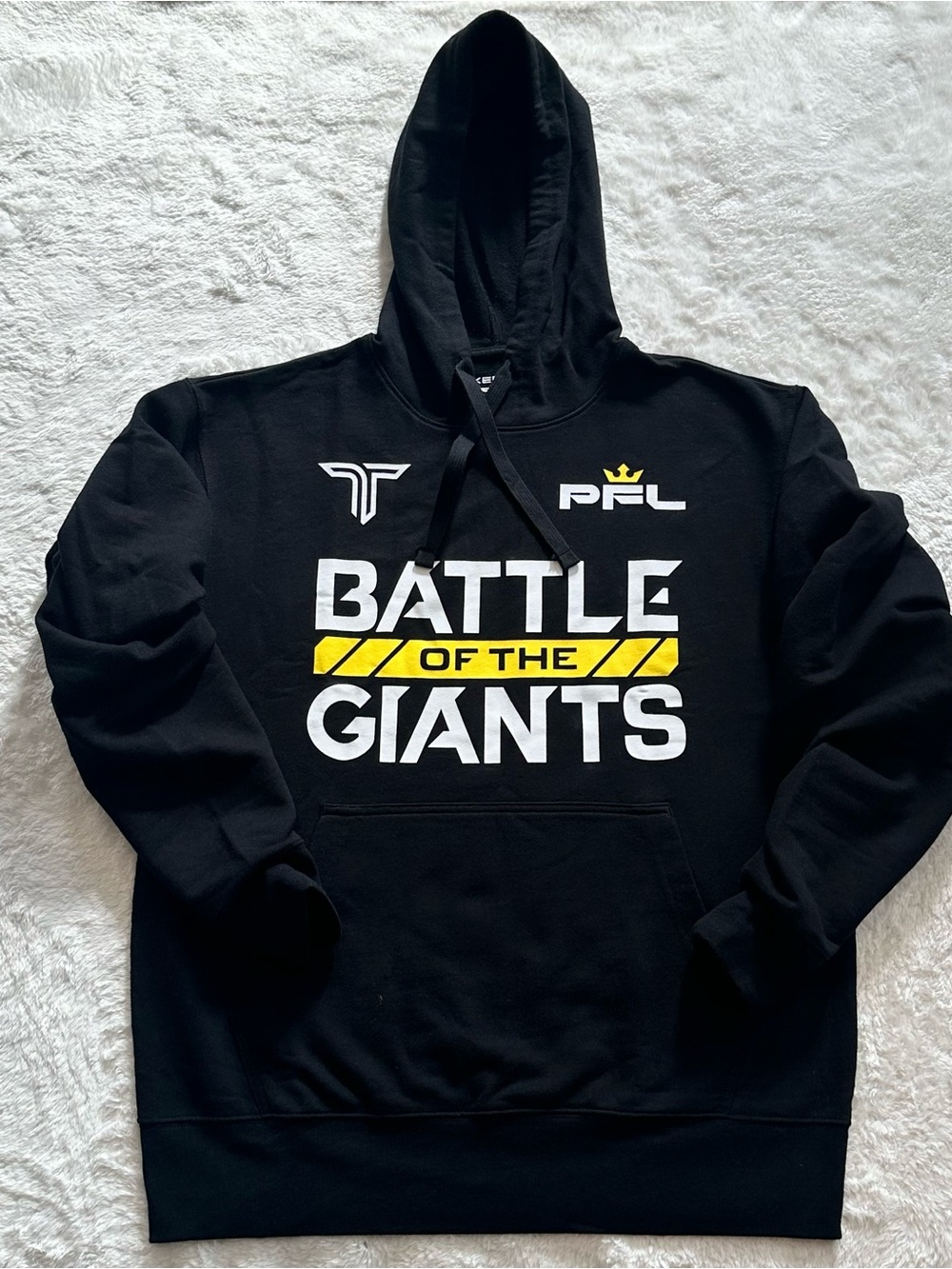 NWOT PFL Super Fights Hoodie S/M Battle of the Giants Ngannou vs Ferreira MMA